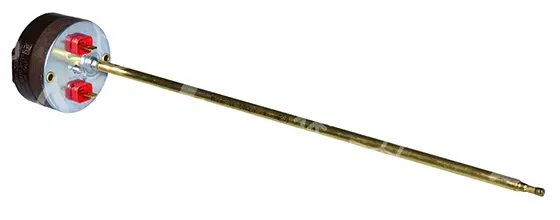 termostat bojleru univerzální, RECO RTD, 70°C, s pojistkou 83°C, L=270 mm, 20A/250V